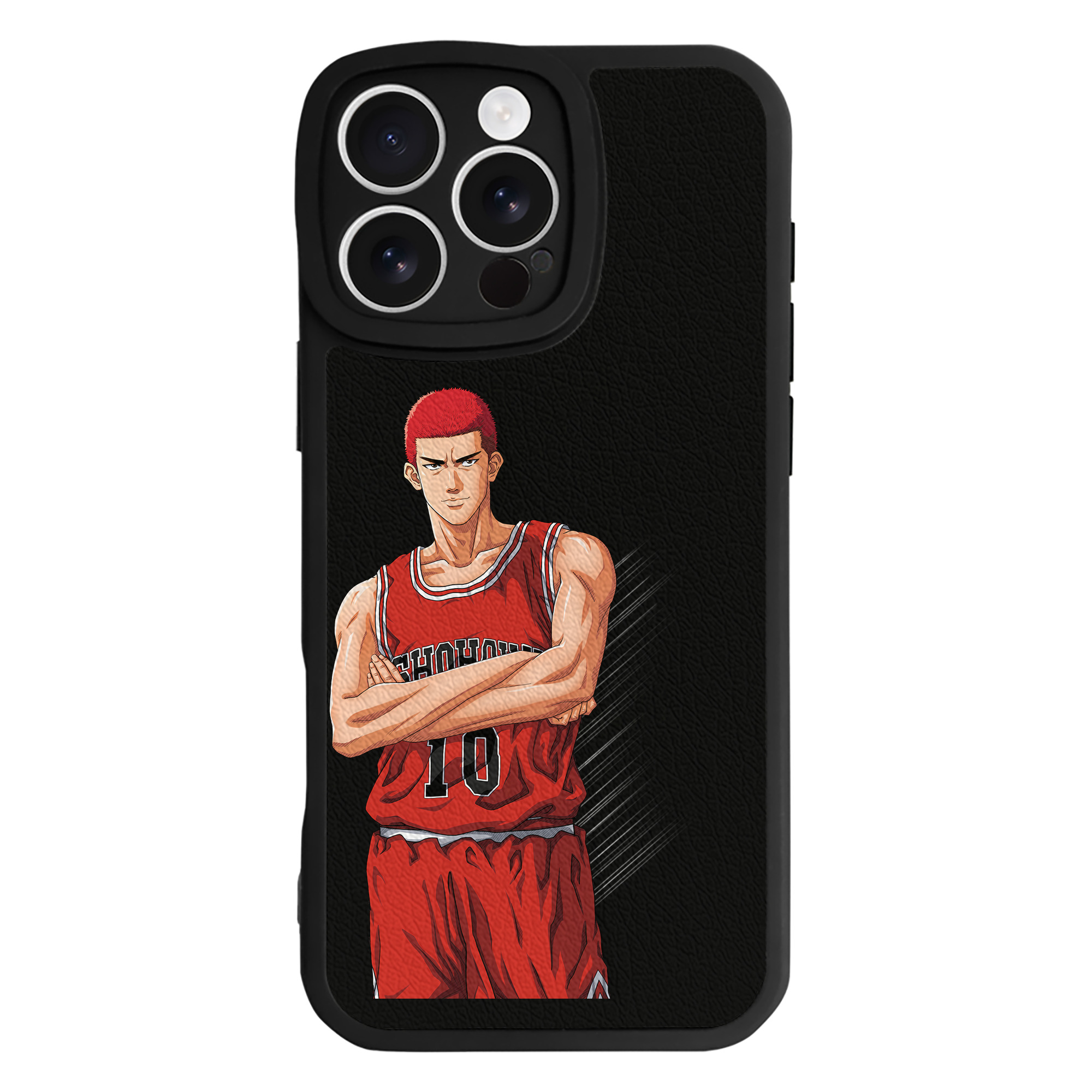 （画像用） SLAM DUNK／スラムダンク 【iPhone 16シリーズ対応】シリコンスマホケース（レザー調） 材質：シリコン